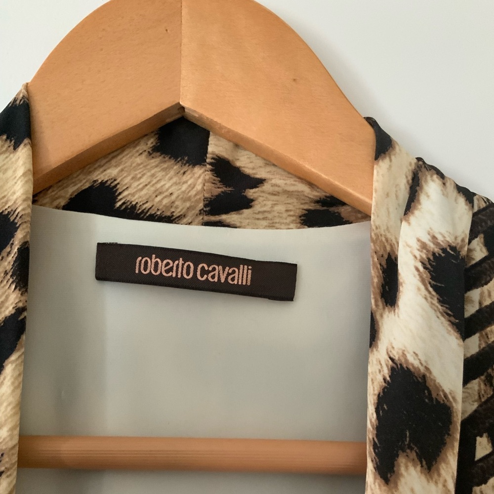 Roberto Cavalli Animal Print Dress